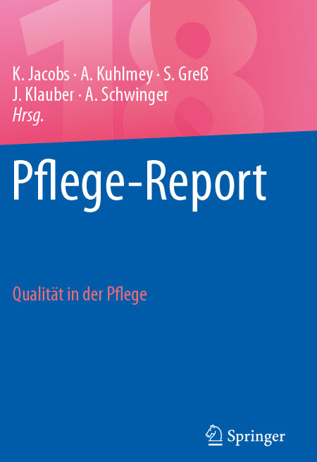 Cover der WIdO-Publikation Pflege-Report ohne Erscheinungsjahr